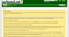 Desktop Screenshot of ourhome2.net